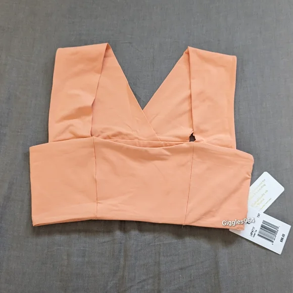 L Space Parker Camacho Bikini Set Tangy Orange Salmon Pink